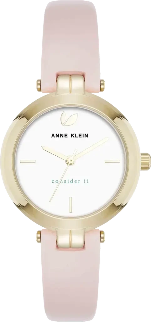 Наручний годинник жіночий Anne Klein AK-5150SVBH з білим циферблатом Наручний годинник жіночий Anne Klein AK-5150SVBH з білим циферблатом