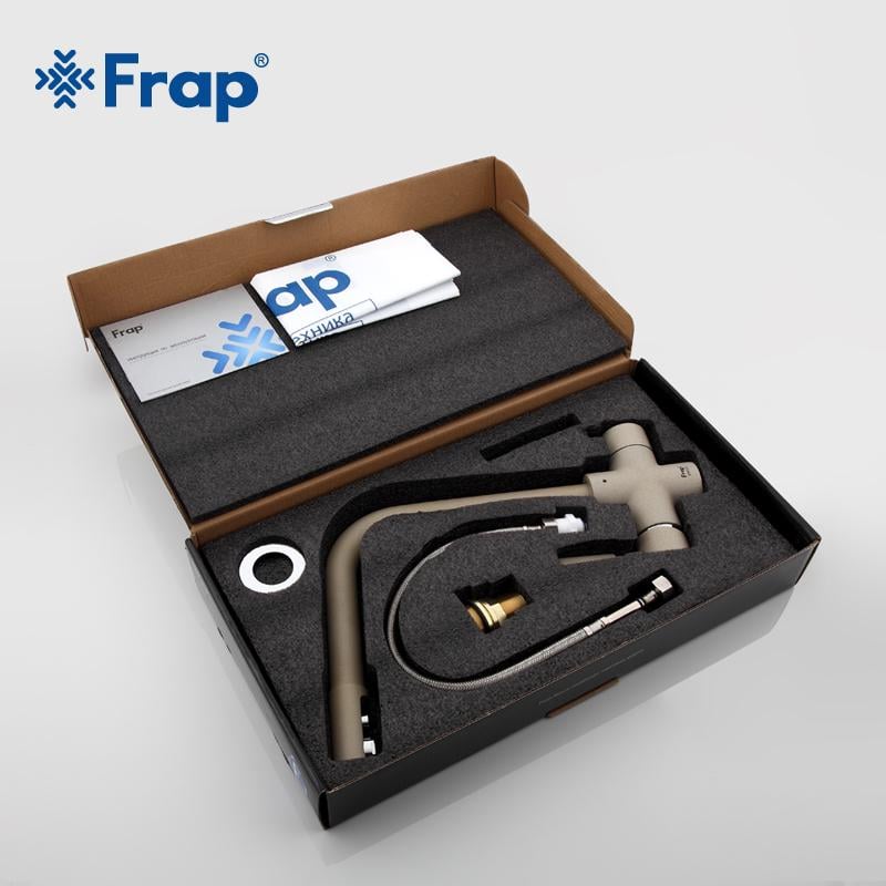 Змішувач для кухні Frap F4352-20 H52 латунь d 35 мм - фото 2