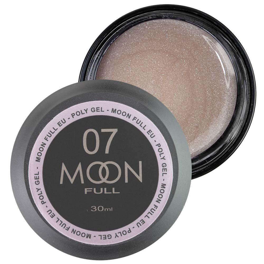 Полигель для наращивания Moon Full Poly Gel №07 30 мл