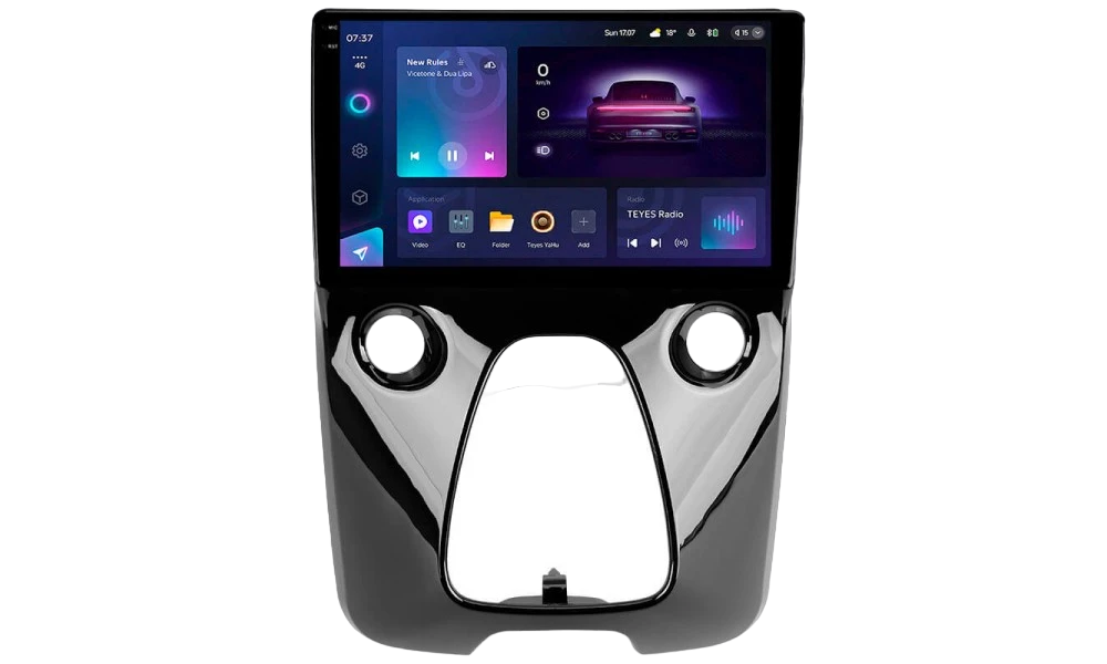 Магнитола штатная Teyes CC3 2K 4/64 GB для Peugeot 108/Toyota Aygo B40 2014-2021 г. F1 L1 10" (AR-80629)