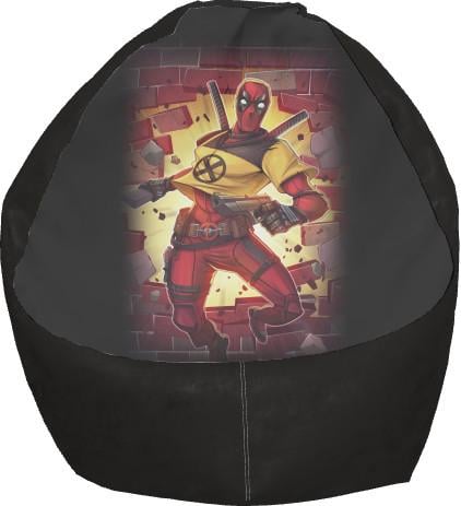 Кресло-груша Deadpool 1 L (13275697)