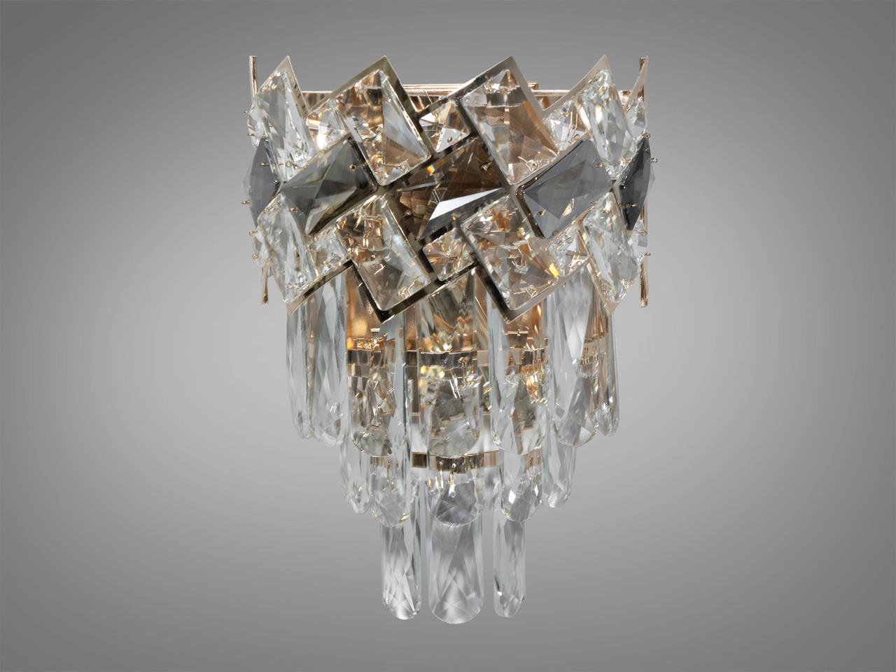 Бра EcoLed из хрусталя 6309-B SGD Золотой