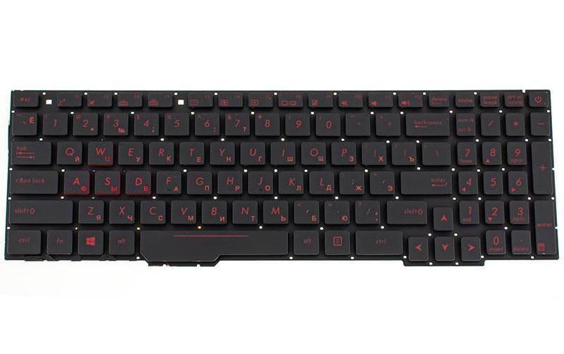 Клавиатура для ноутбука Asus GL753VD Черный (167283)