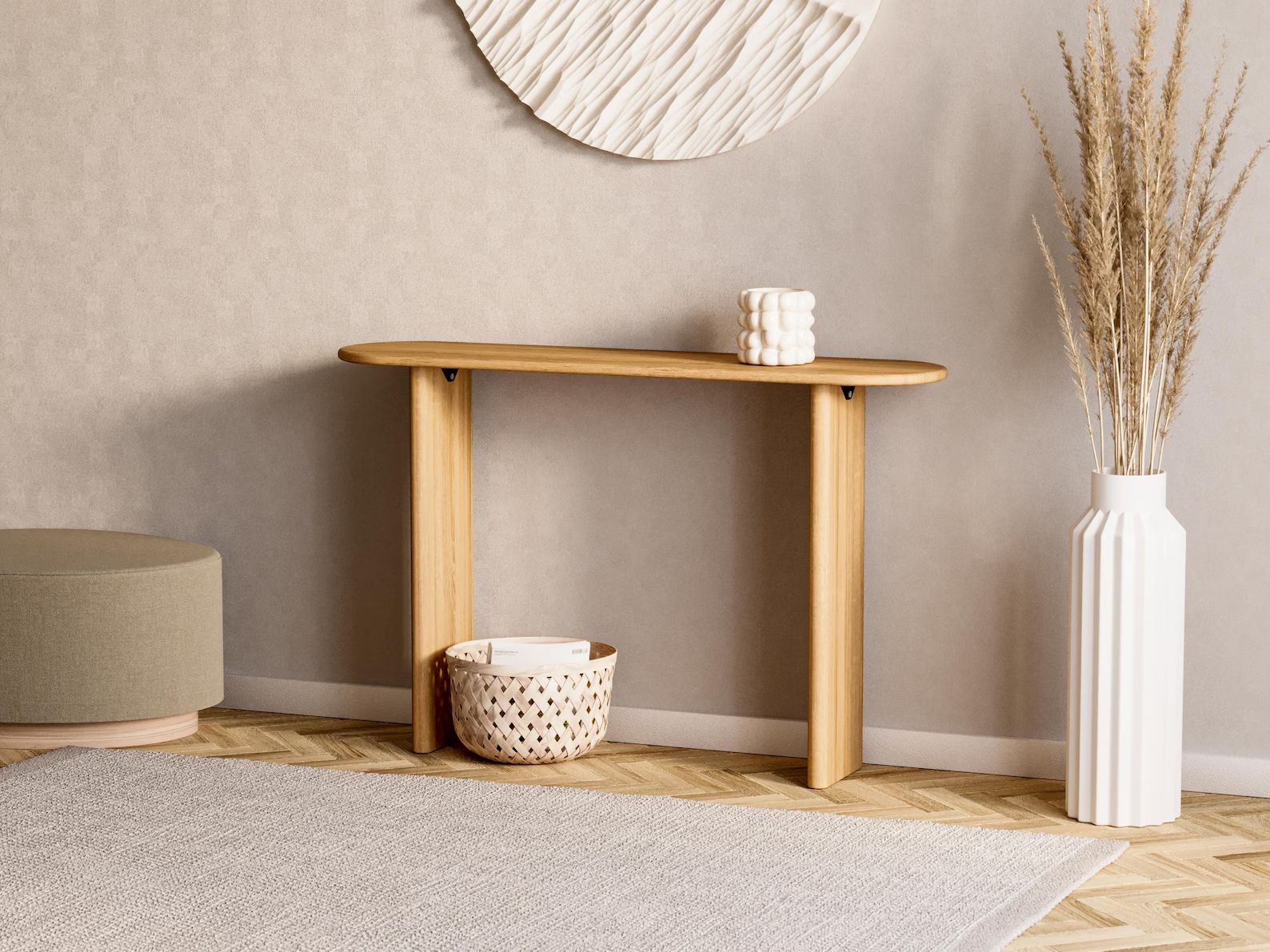 Консольний столик Jaimy з масиву дуба (2700010232) - фото 3 Консольний столик Jaimy з масиву дуба (2700010232) - фото 3