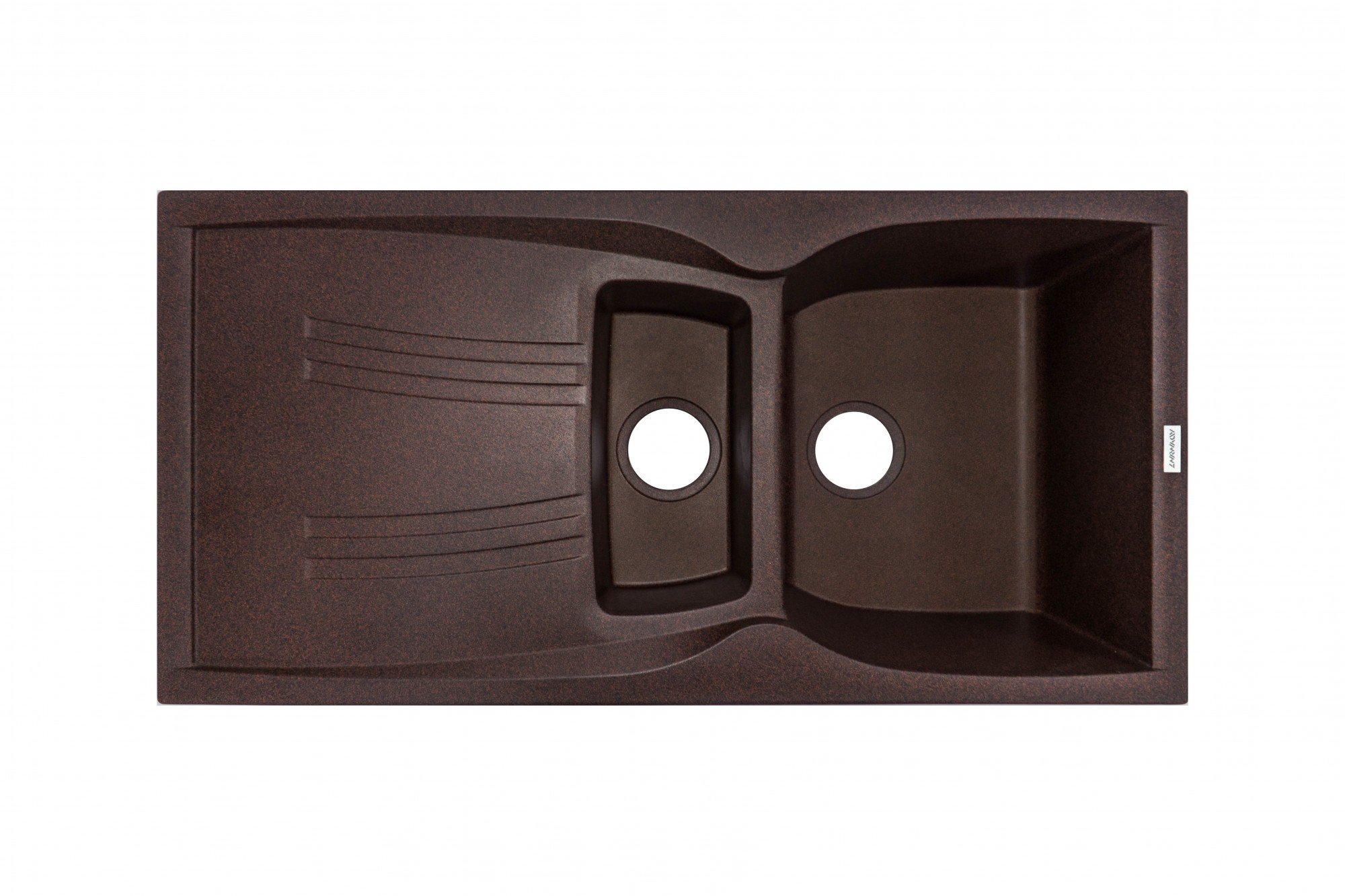 Мойка для кухни Adamant New Line Plus (mocco-12) 98х50х23,5 см - фото 3 Мойка для кухни Adamant New Line Plus (mocco-12) 98х50х23,5 см - фото 3