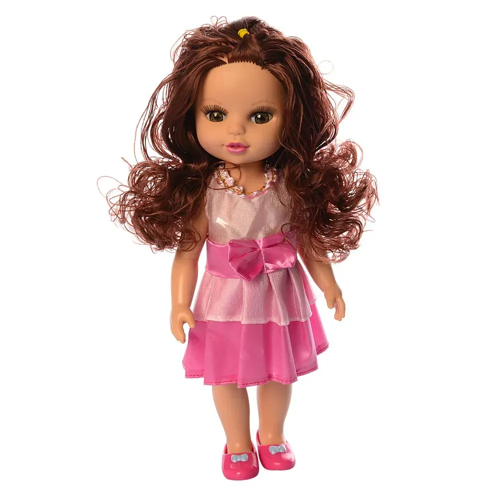 Кукла Мay May girls музыкальная из пластика 36 см Розовый с коричневым (150-98-219-Z) Кукла Мay May girls музыкальная из пластика 36 см Розовый с коричневым (150-98-219-Z)