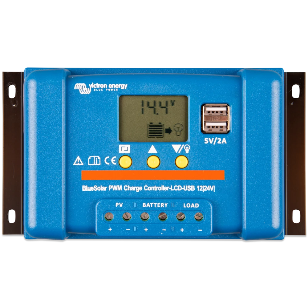 Контролер заряду Victron Energy BlueSolar PWM-LCD&USB 12/24V-30A (99-00020225)