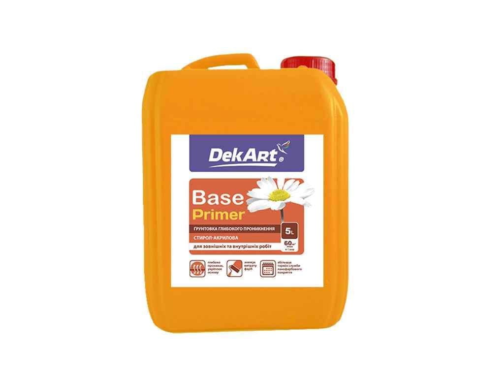 Грунт DekArt ВДА глубокого проникновения Base 5 л (483411)
