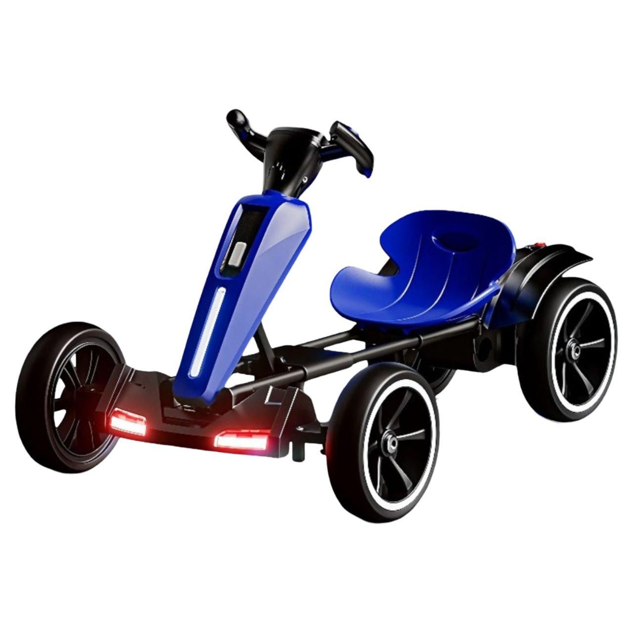 Детский электрокарт 0202/МK 3-7 лет с музыкой/фарами и функцией паркинга (31267047)