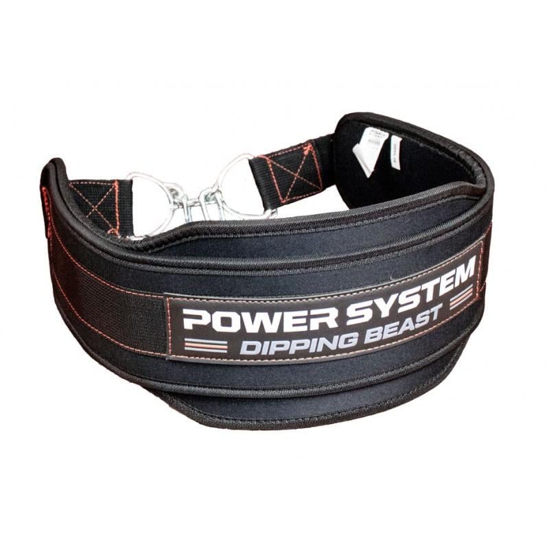 Пояс для отягощений Power System Dipping Beast PS-3860 Black/Red