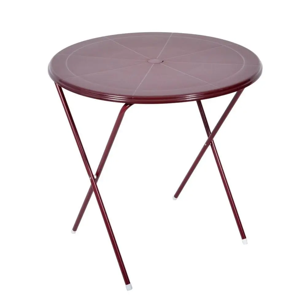 Cтіл туристичний OLER Topaz 65 см Бордовий Cтіл туристичний OLER Topaz 65 см Бордовий