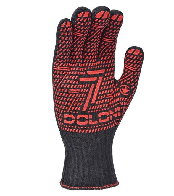 Рукавички захисні Doloni 10319 трикотажні з ПВХ малюнком р. 12 (000001198)