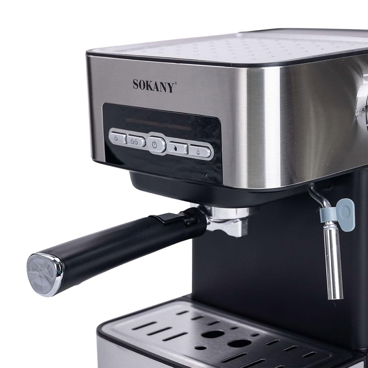 Кофеварка с трубкой Sokany для дома 850 Вт 1,6 л (5931) - фото 3