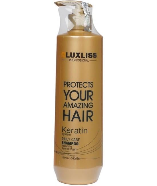 Шампунь з кератином Luxliss Keratin Daily Care Shampoo 500 мл (2624605001) - фото 2
