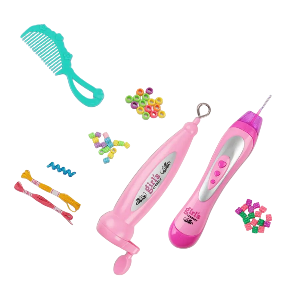 Игровой набор для причесок 8 видов бусин/2 вида креплений Multicolor (127374)