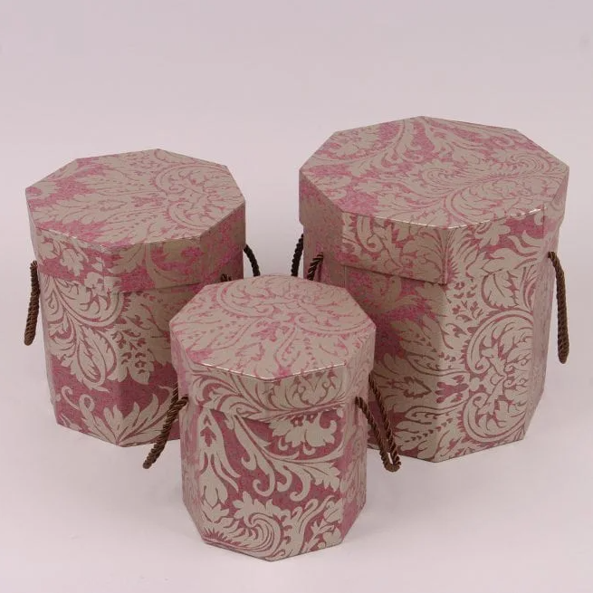 Комплект коробок для цветов Flora 3 шт. (41875) - фото 1 Комплект коробок для цветов Flora 3 шт. (41875) - фото 1