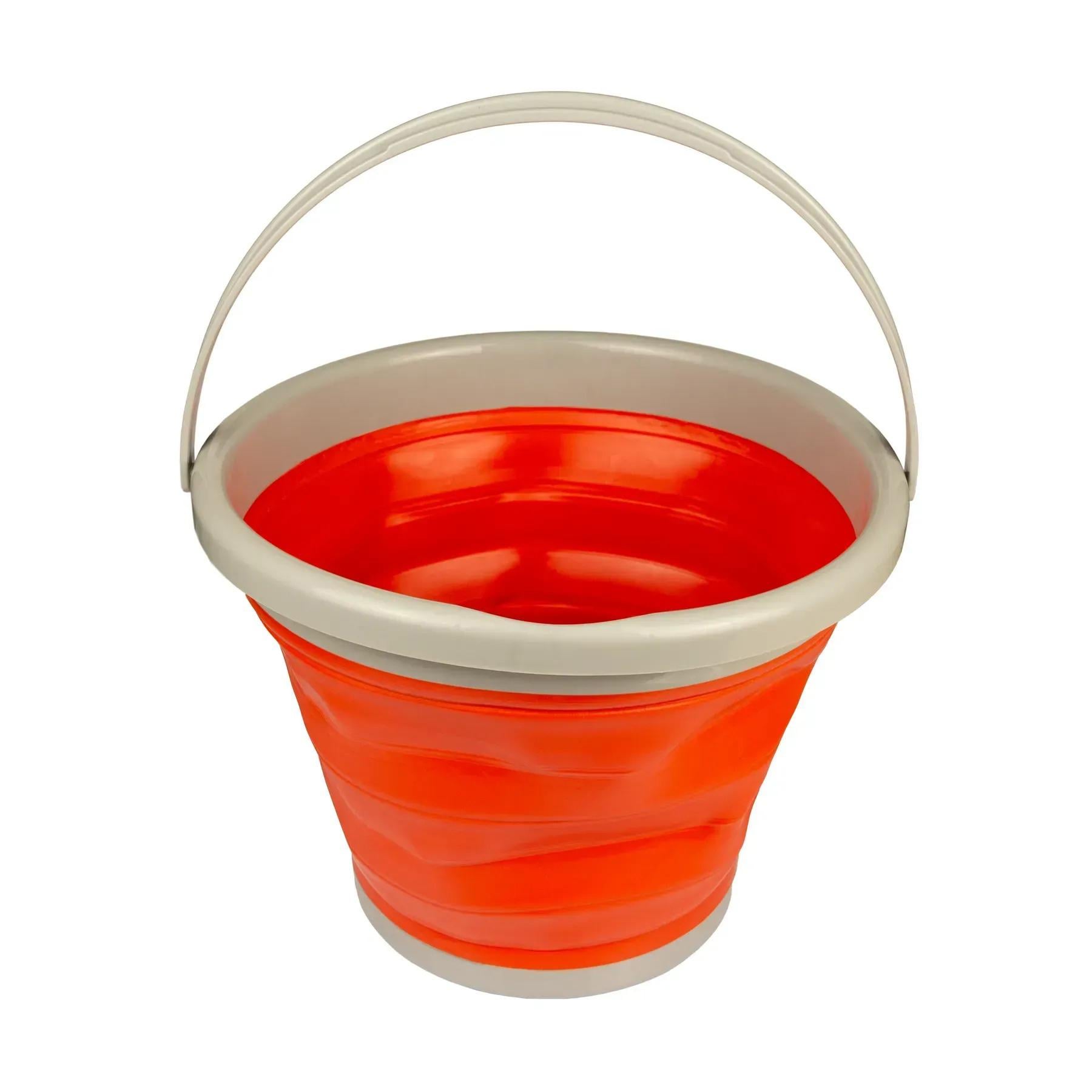 Складное ведро Tramp TRC-091 силиконовое 10 л Orange (008774)