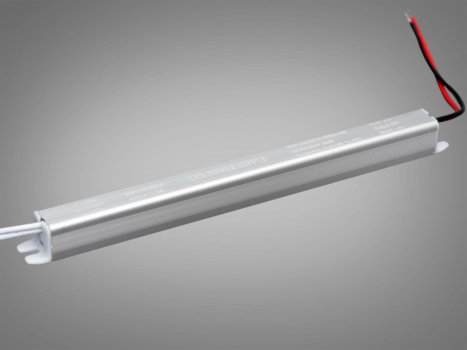 Блок питания ультратонкий для LED-стрічки 24 В 36 Вт 1,5А олівець (PPF-SL-C-24V-36w)