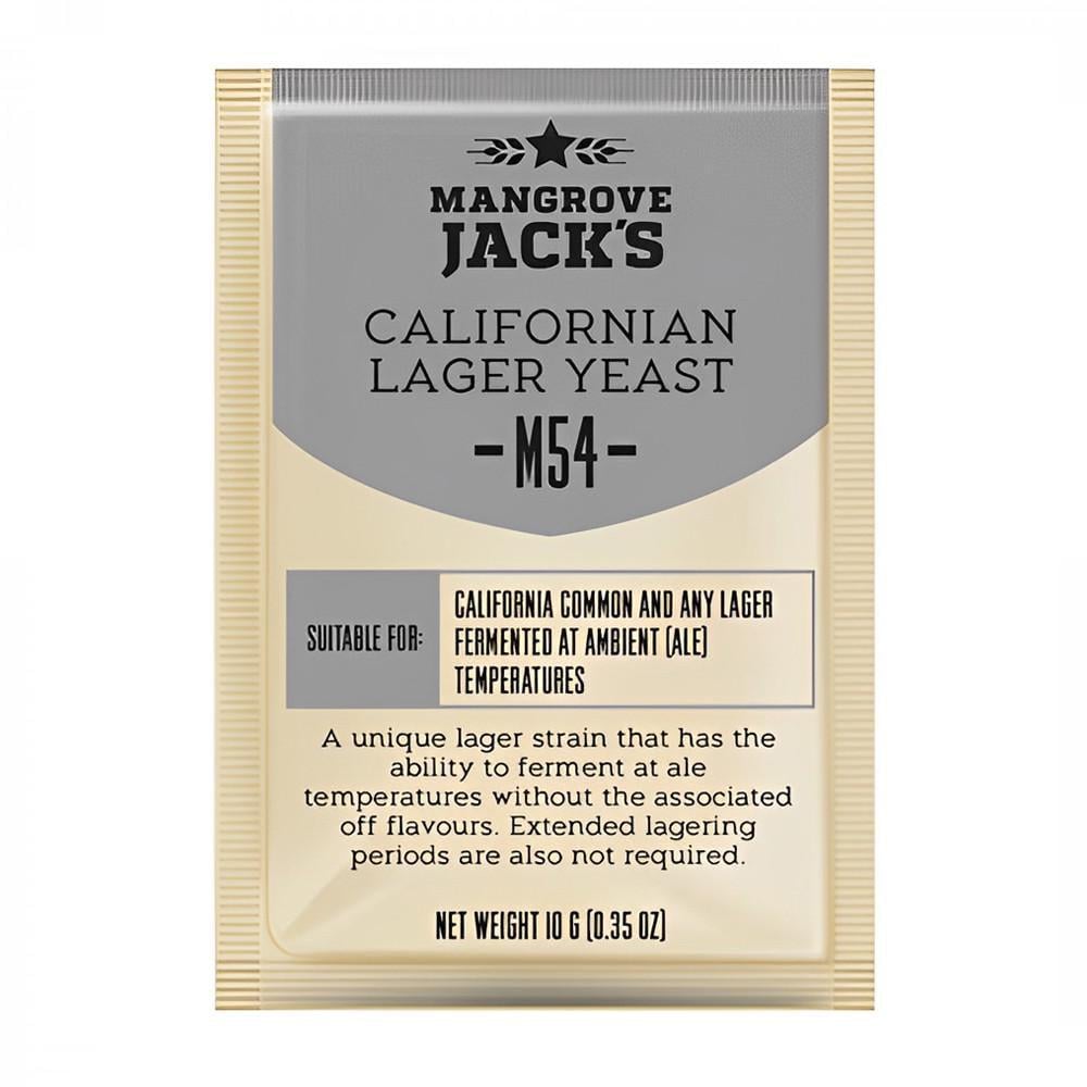 Дрожжи пивные Mangrove Jack's M54 Californian Lager Yeast 10 г (3326) Дрожжи пивные Mangrove Jack's M54 Californian Lager Yeast 10 г (3326)