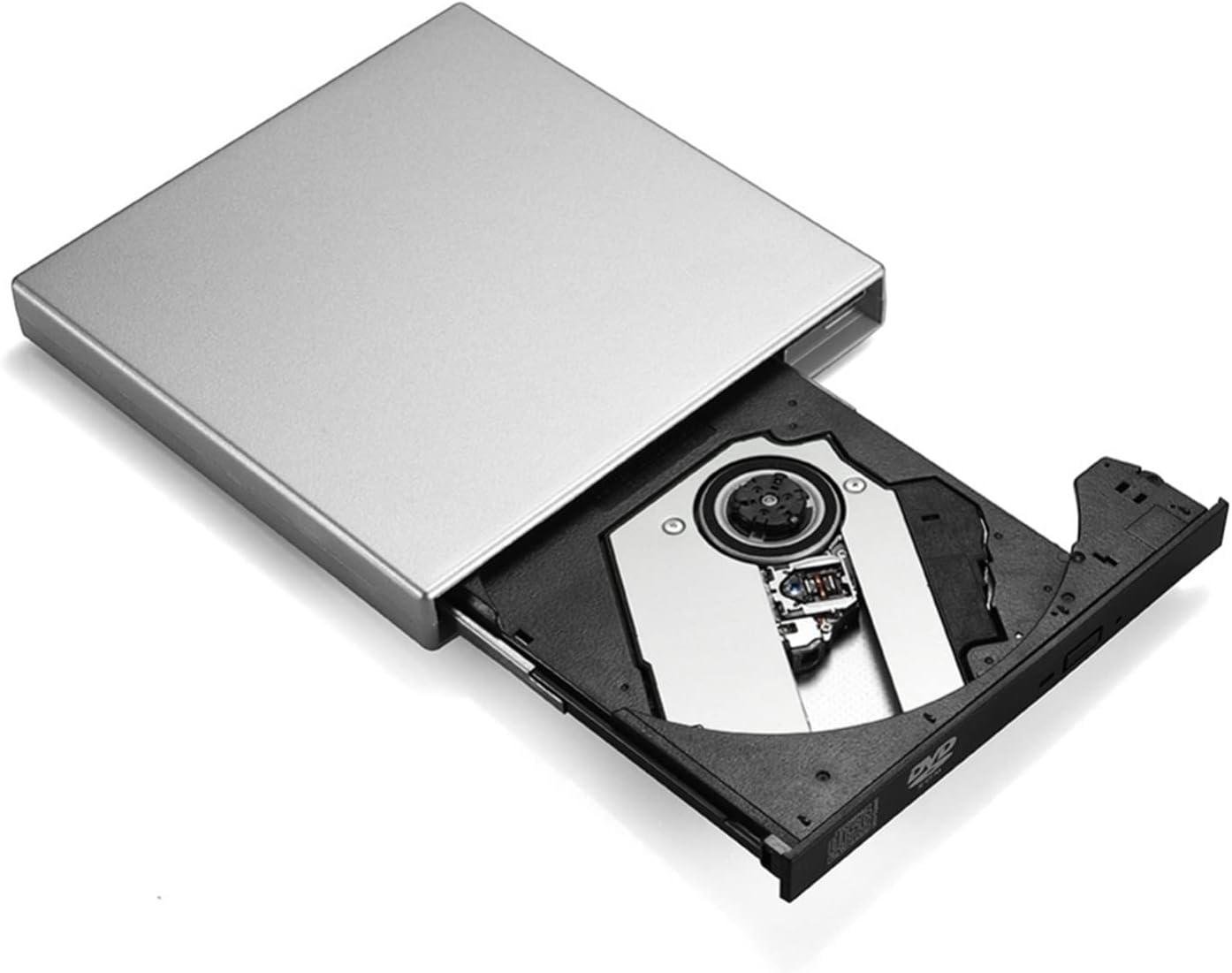 Внешний привод дисковод CD-DVD/CD-RW USB 2.0 Серебряный (25107196) - фото 3 Внешний привод дисковод CD-DVD/CD-RW USB 2.0 Серебряный (25107196) - фото 3