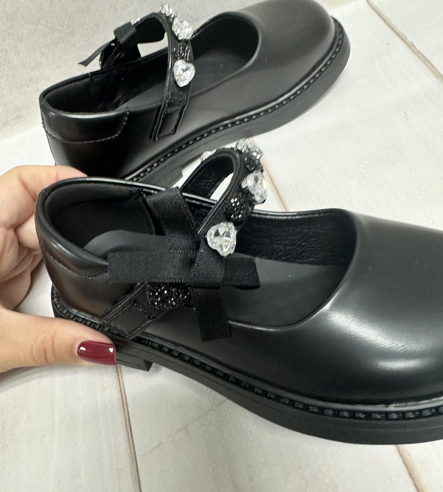 Туфлі для дівчинки Clibee р. 27 17 см Чорний - фото 7 Туфлі для дівчинки Clibee р. 27 17 см Чорний - фото 7