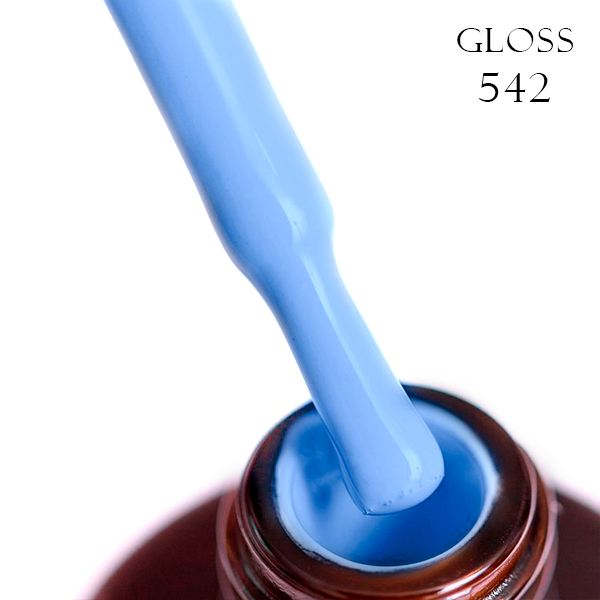 Гель-лак GLOSS 542 11 мл Небесный (47144)