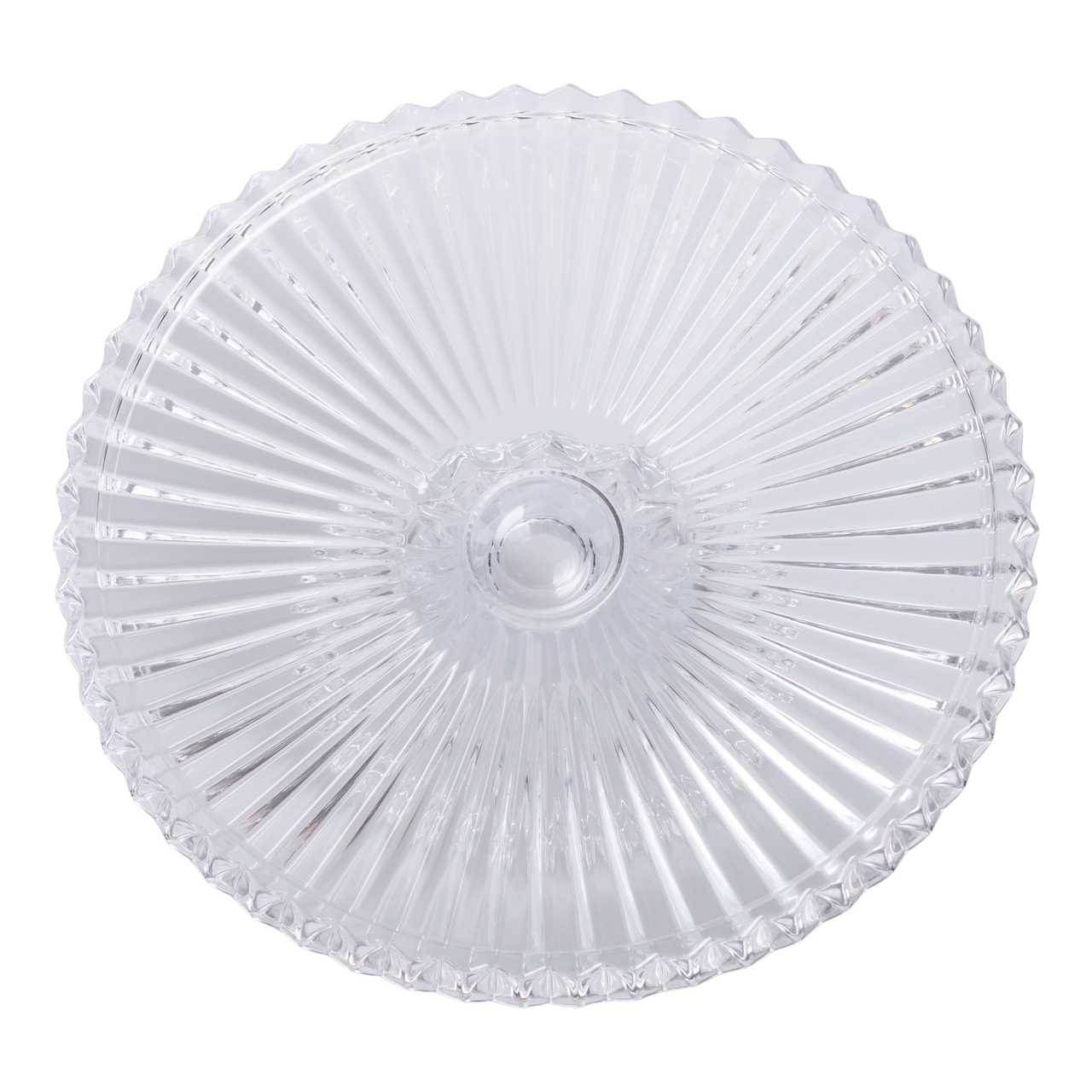 Тортовница на ножке стеклянная HP-19-138 25 см (A-034216) - фото 3 Тортовница на ножке стеклянная HP-19-138 25 см (A-034216) - фото 3