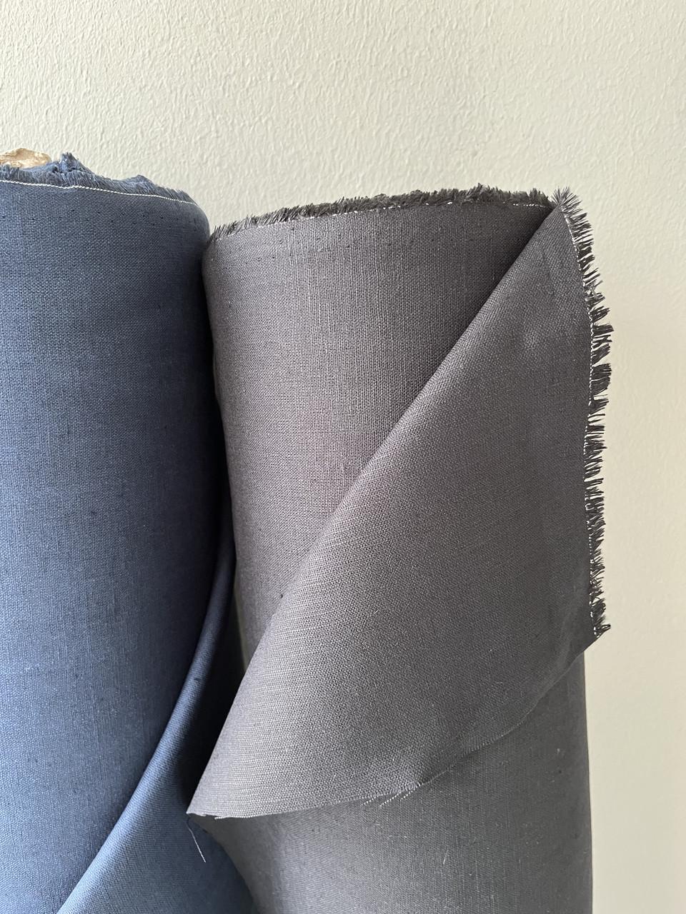 Ткань LINEN PLUS 52% льна и 48% хлопка 143 см 147 Черный - фото 4 Ткань LINEN PLUS 52% льна и 48% хлопка 143 см 147 Черный - фото 4