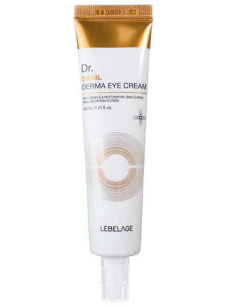 Крем для глаз Lebelage Dr.Snail Derma Eye Cream с муцином улитки 40 мл (8809445616508)