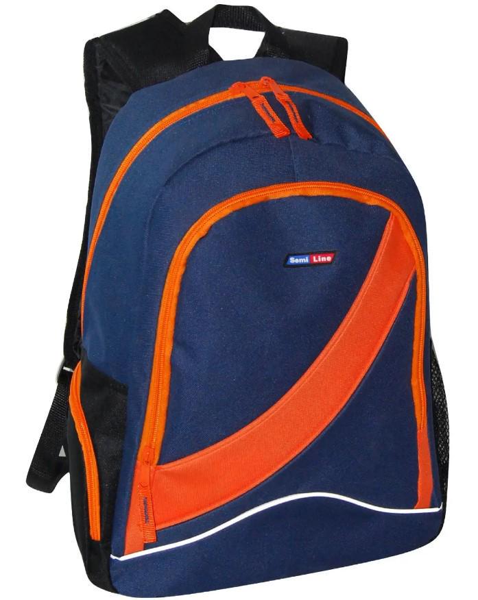 Городской рюкзак SEMI LINE 4660 20 Blue/Orange (DAS302690)