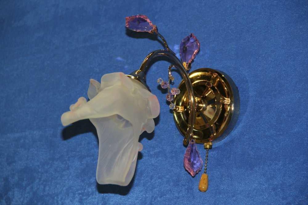 Бра з плафонами Ray B409/1 Рожевий (IR004954)