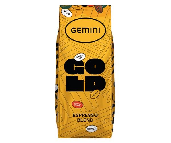 Кава Gemini Espresso Gold у зернах 1 кг