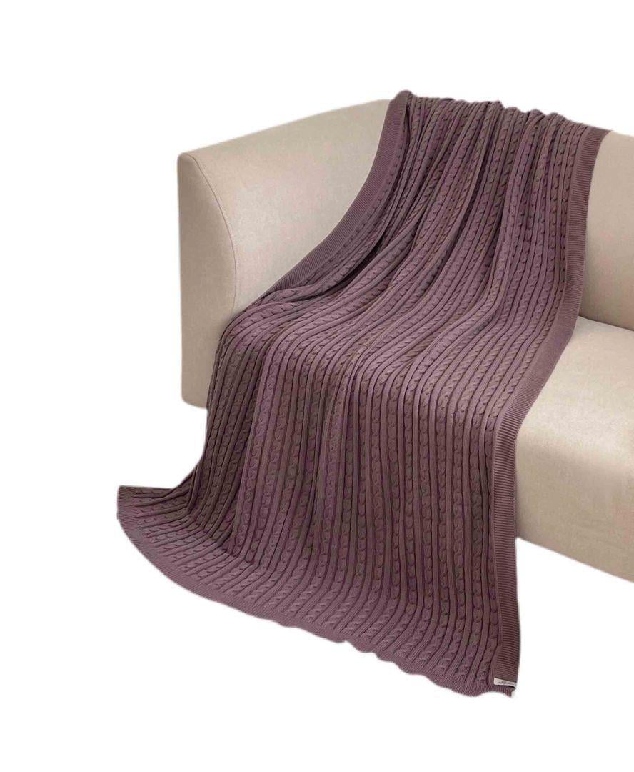 Плед Exclusive Nature 140х180 см Шоколадный (026678) - фото 4