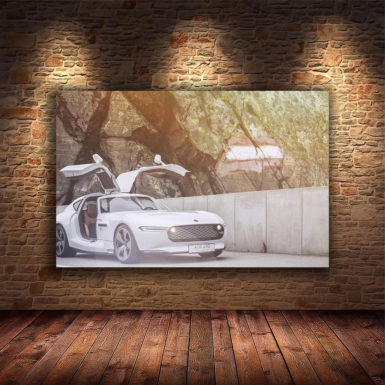 Картина на холсте Спортивный автомобиль 30x40 см (M168)