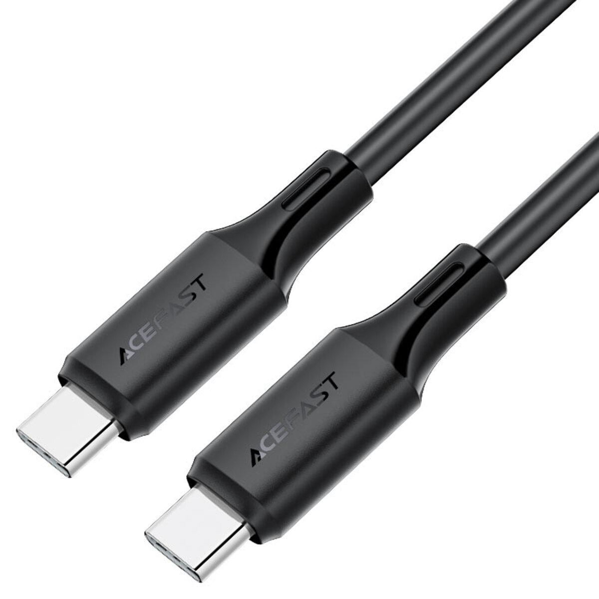 Кабель C17-03 USB-C to USB-C 60W Black (26712074)