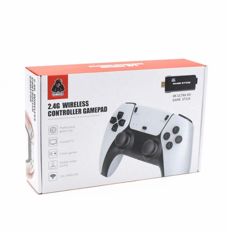 Игровая консоль Unique Wireless Controllers 4K 2.4G PRM8О с двумя джойстиками (18139842) - фото 4