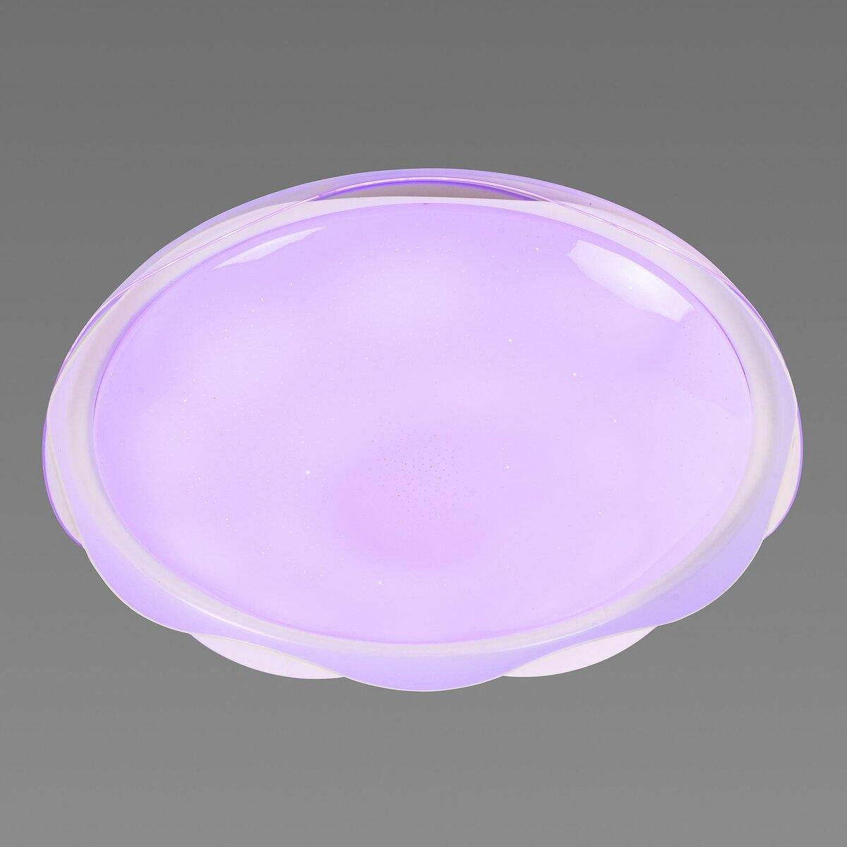 Люстра светодиодная Sirius каркас мелал 96W 3000-6500К с RGB Белый (GLX-19529-530 96W White RGB)