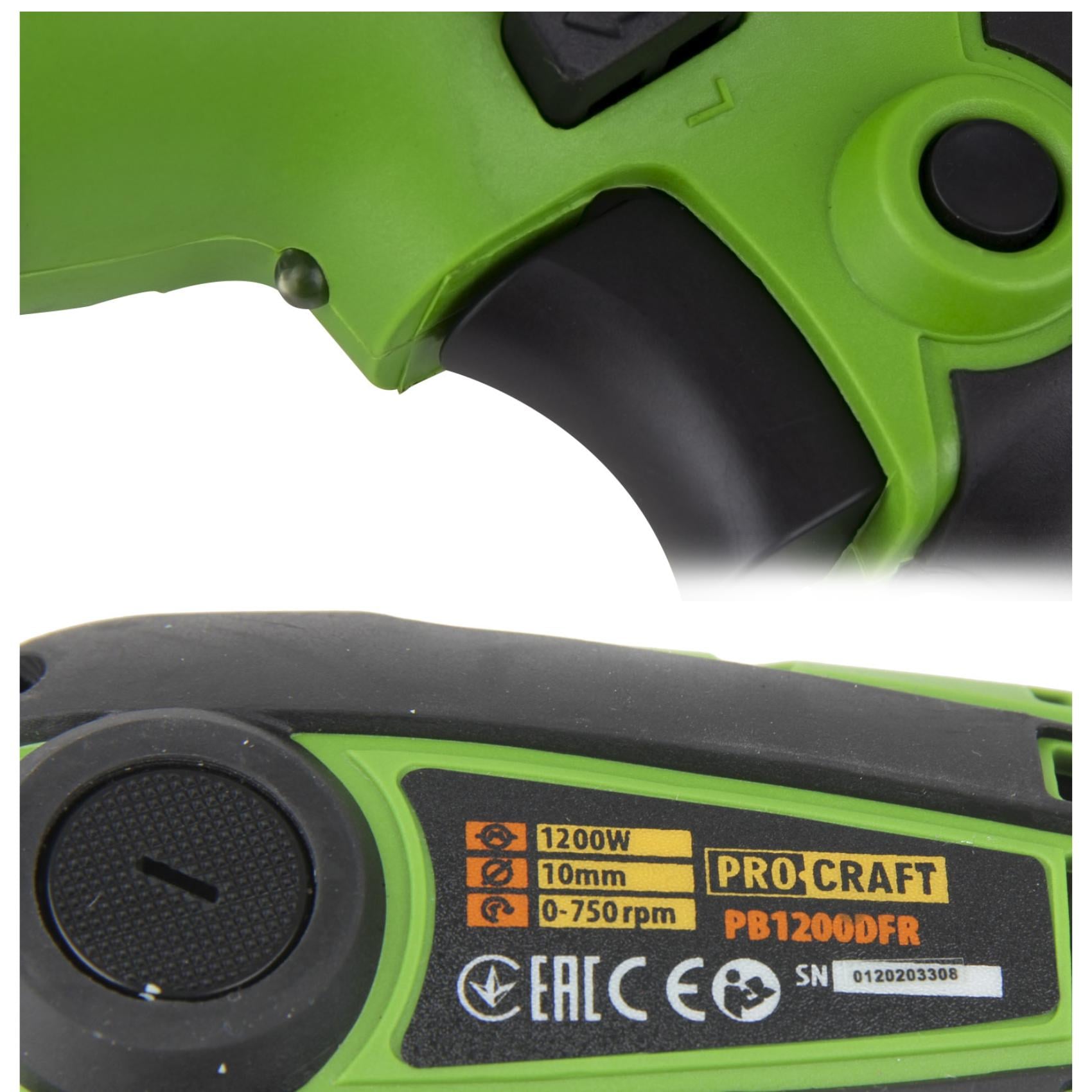 ᐉ Шуруповерт мережевий ProCraft PB1200DFR (00000000974) • Краща ціна в ...