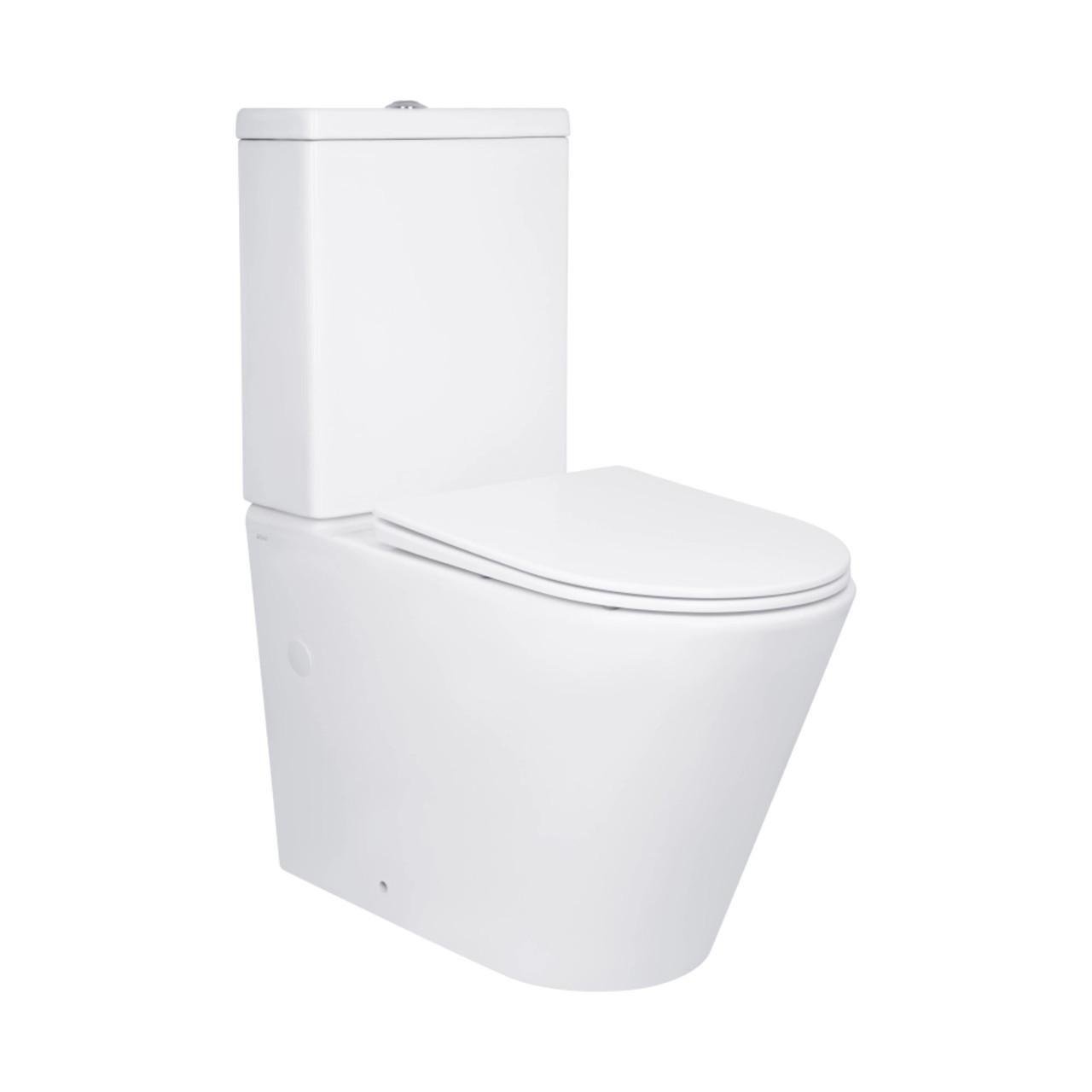 Унитаз напольный Qtap Swan Eco Ultra Quiet с сиденьем Soft-close 640x360x835 мм White (QTSWA27W48748)