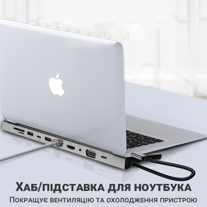 USB Type-C хаб/подставка Digital Lion MH-01 на 11 портов - фото 17