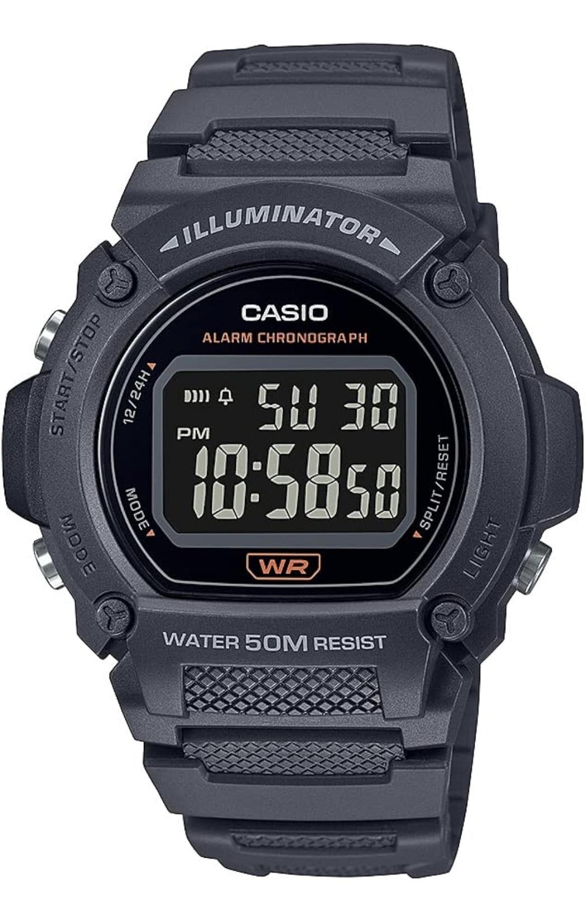 Наручний годинник чоловічий спортивний Casio W-219H-8BVCF (23335068)