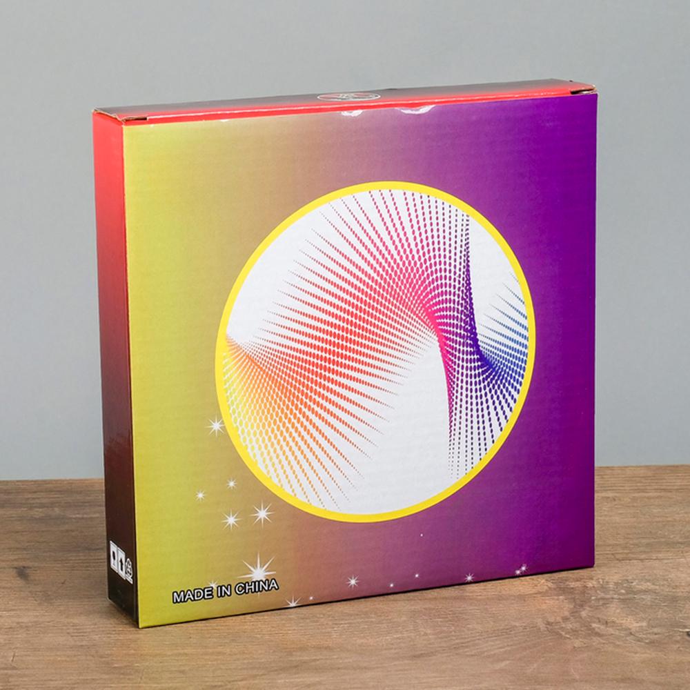 Ночник Сердце бесконечность настольный в спальню от батареек 14,5x3x15 см Малиновый - фото 8