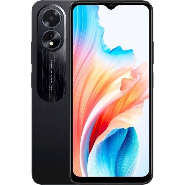 Смартфон OPPO A18 4/128GB Glowing Black (48772)