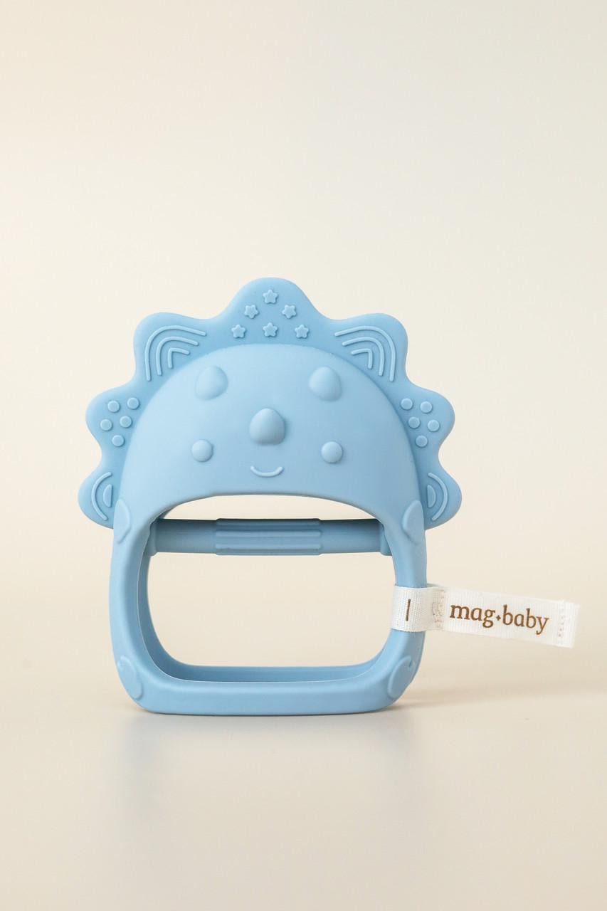 Прорізувач-рукавичка силіконовий Mag Baby Lion Блакитний (2953024222)