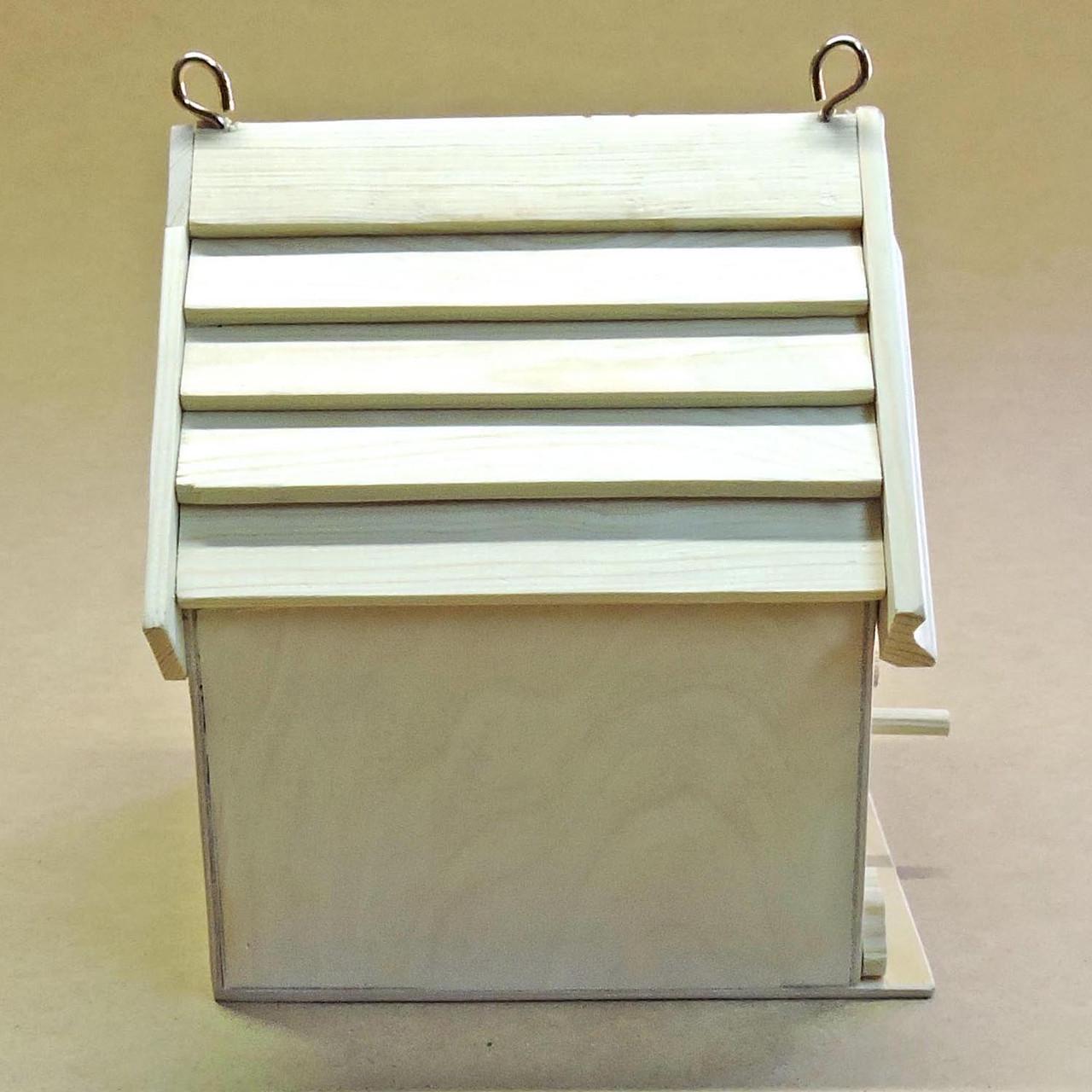 Шпаківня садова з дерева Щегол (СКВ-002000) - фото 3