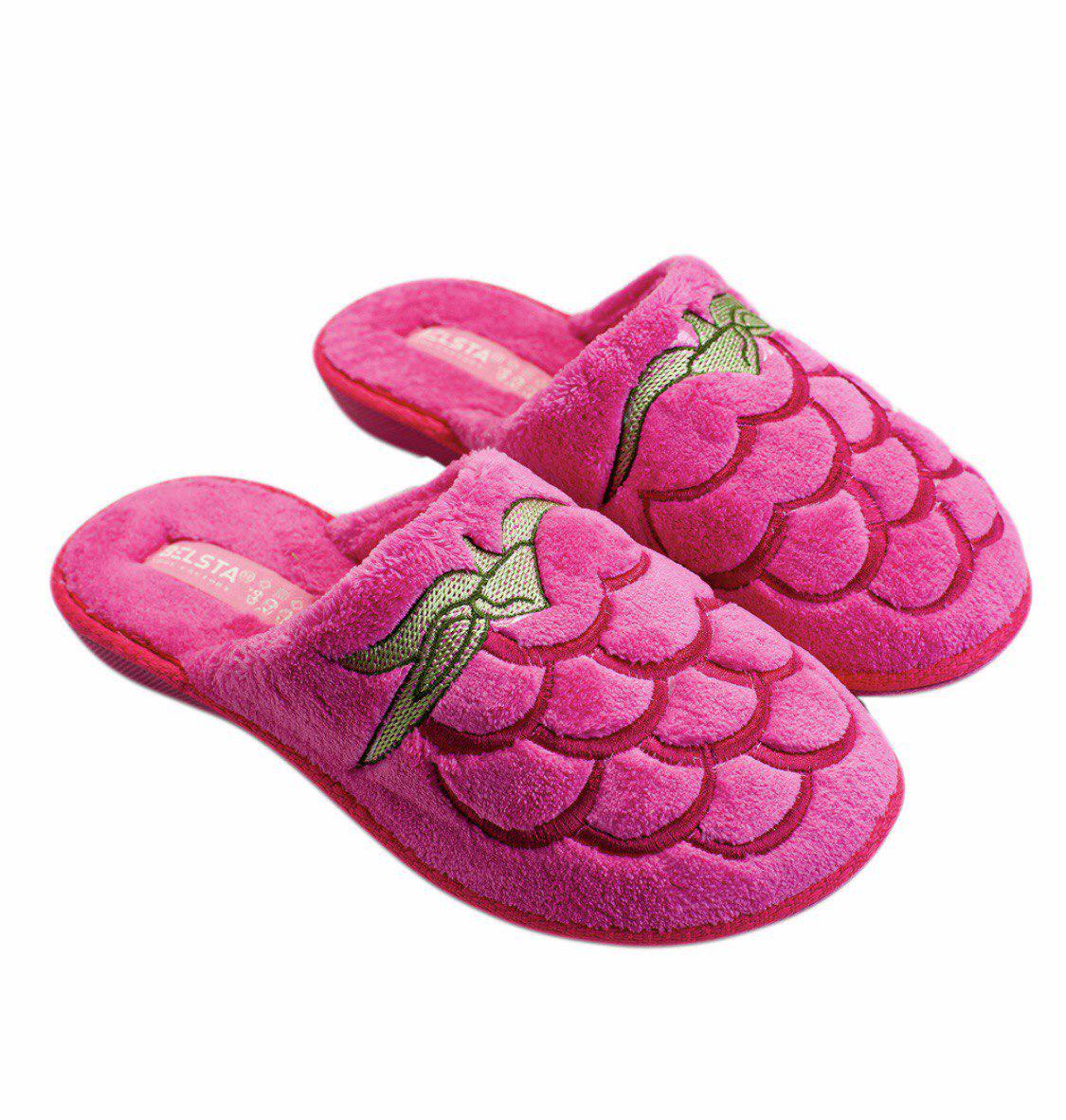 Тапочки Белста жіночі закриті махрові р. 40 (89-10/1775/201/С40)