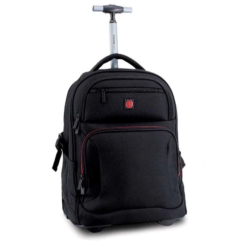 Городской рюкзак на колесах Swissbrand Georgia 29 Black (DAS301356)