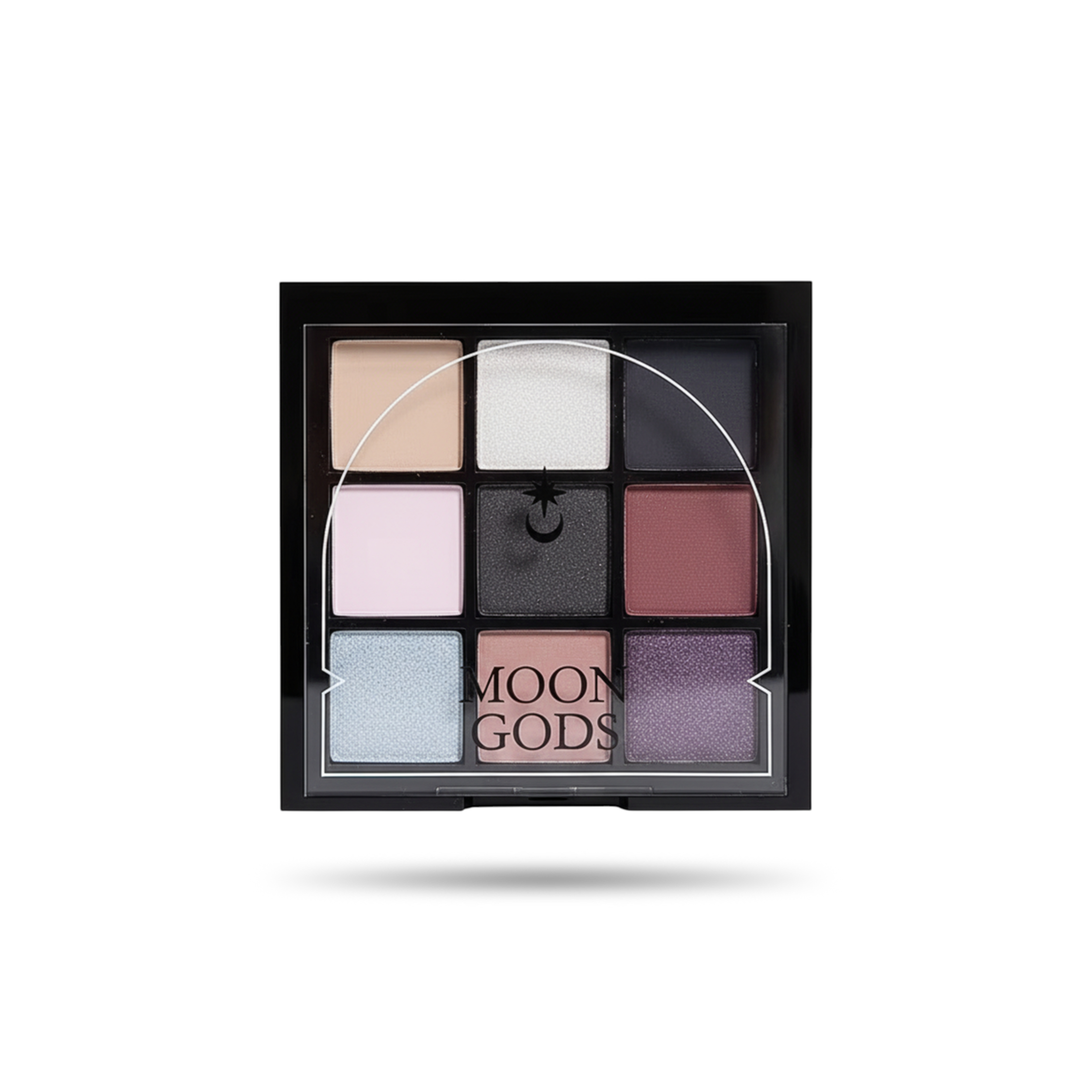 Палетка теней для век Dikalu 9 цветов с матовым и блестящим финишем 01 Moon gods (2856929512)