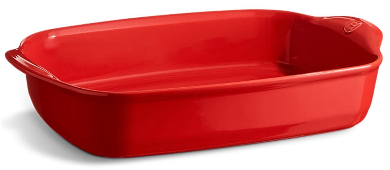 Форма для запекания Emile Henry прямоугольная 42,5х28 см Красный (349654)