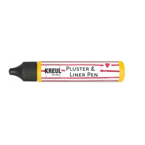 Контур опухаючий Pluster Liner Pen Kreul 29 мл Жовтий (KR-49803)
